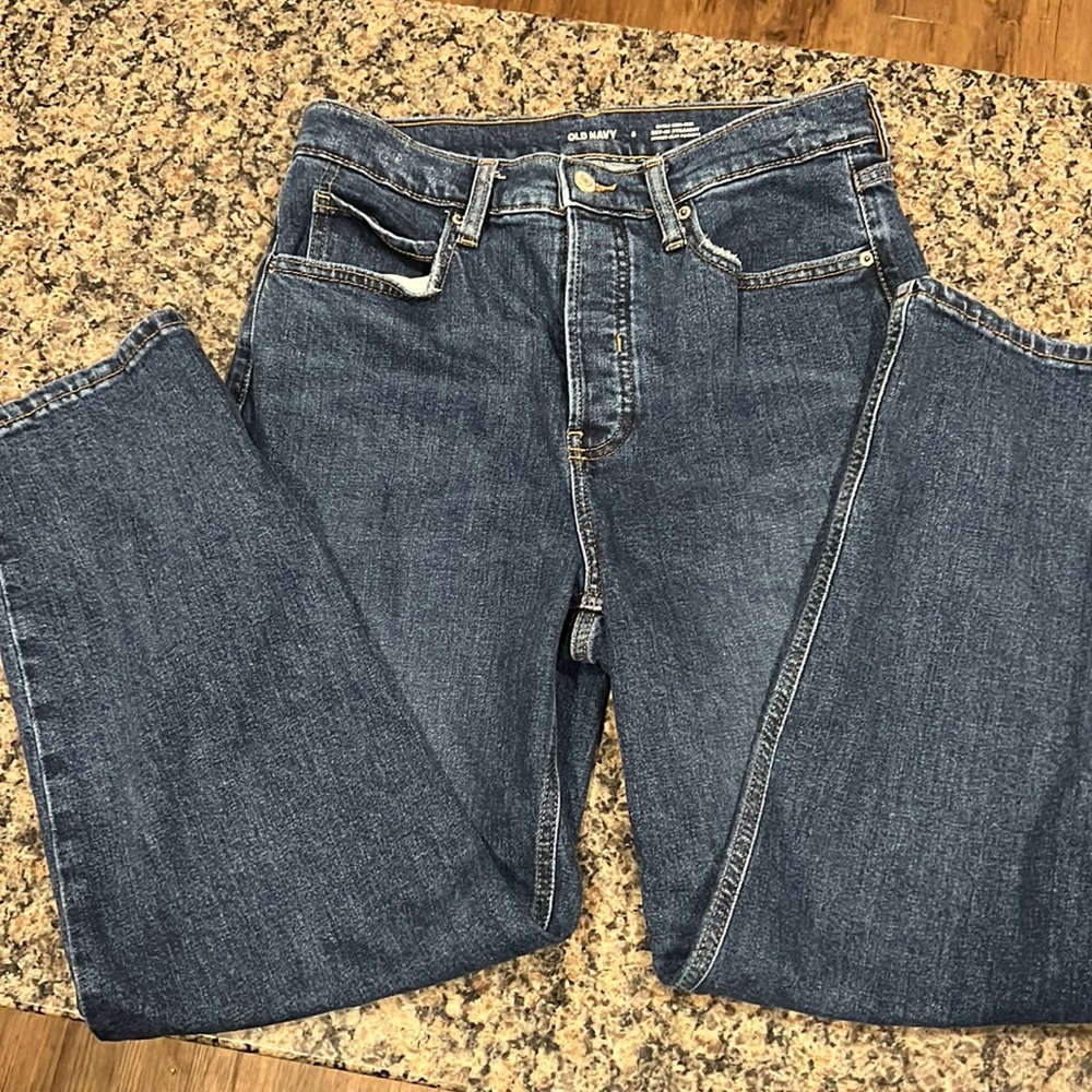 Old Navy Extra High-Rise Jeans, size 8
